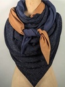 Les bobines d'Eline - Foulard triangle 02