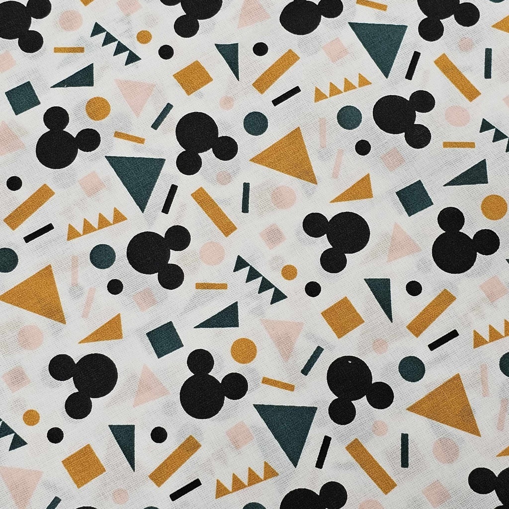 Tissu 12 - Coton Mickey