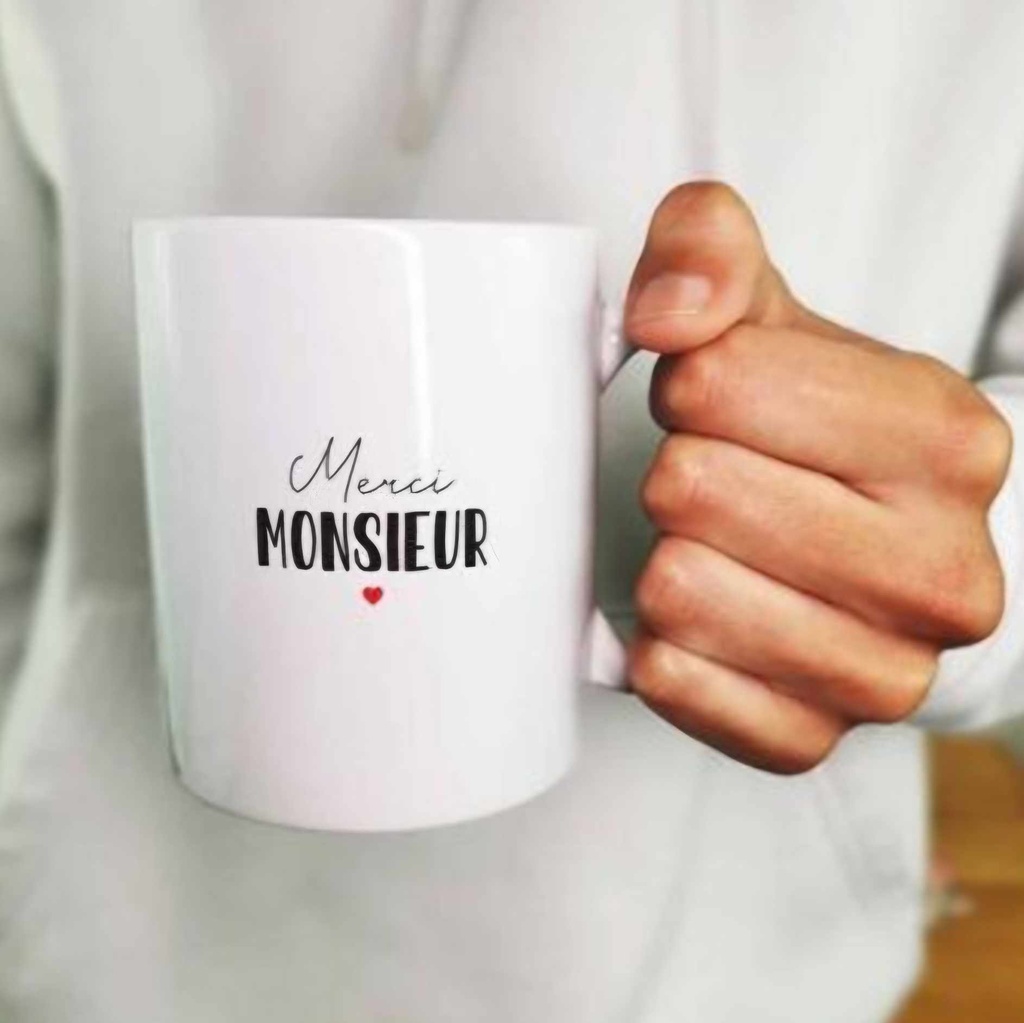 Mug "Merci Monsieur"