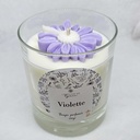 Bougie Fleur Violette