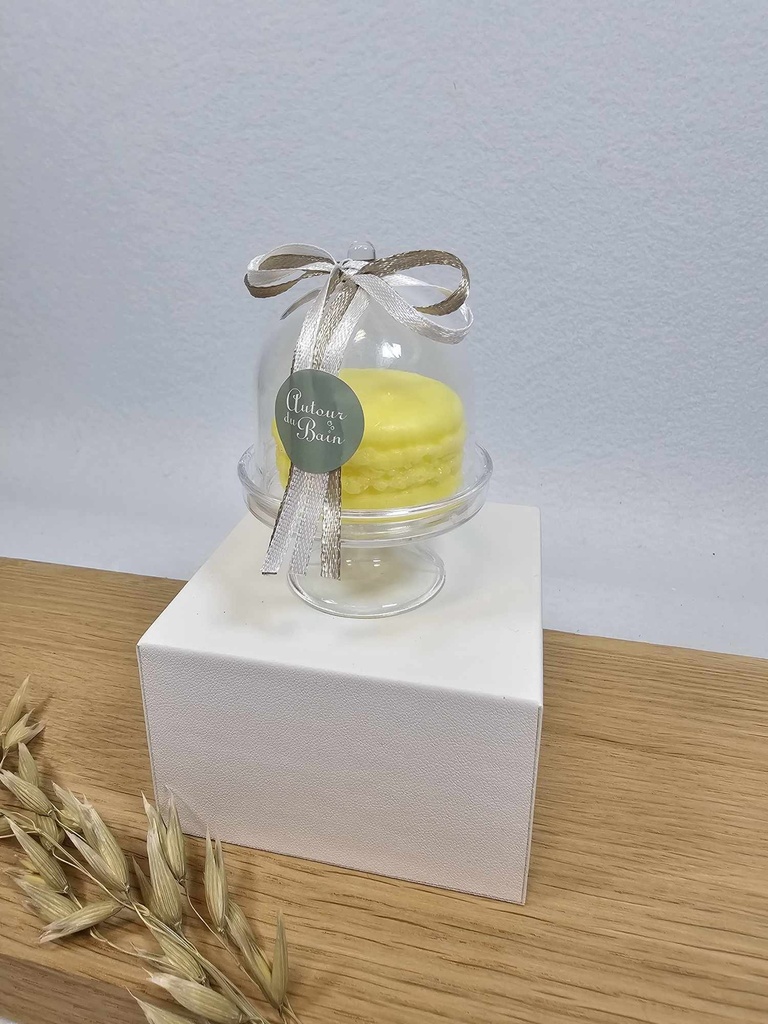 Cloche savon macaron Citron de Menton