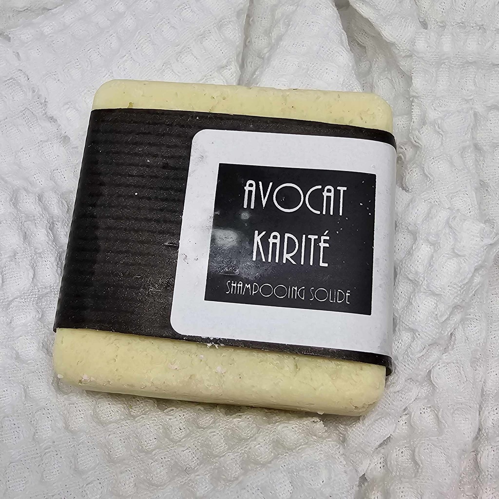 Avocat Karité shampooing solide 110gr - k'rolo cosmetics