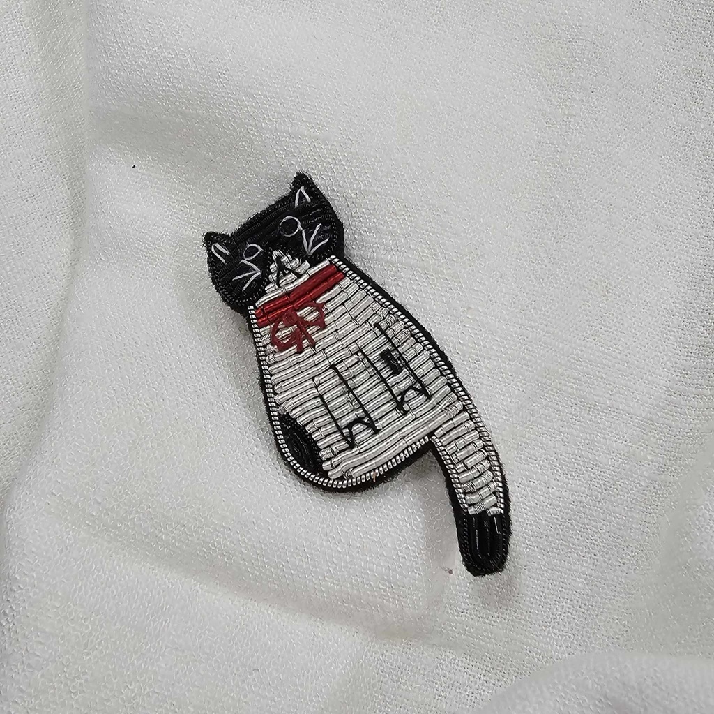 Habaha Paris - Broche chat