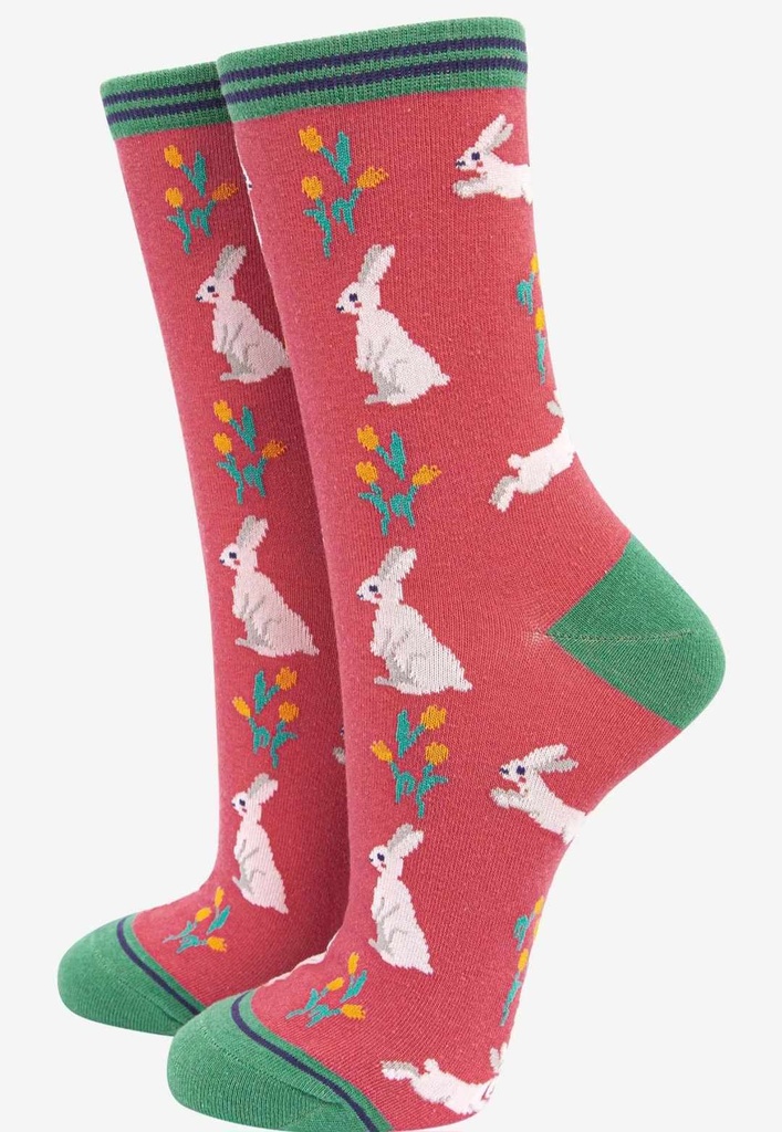 Chaussettes en bambou - Lapin