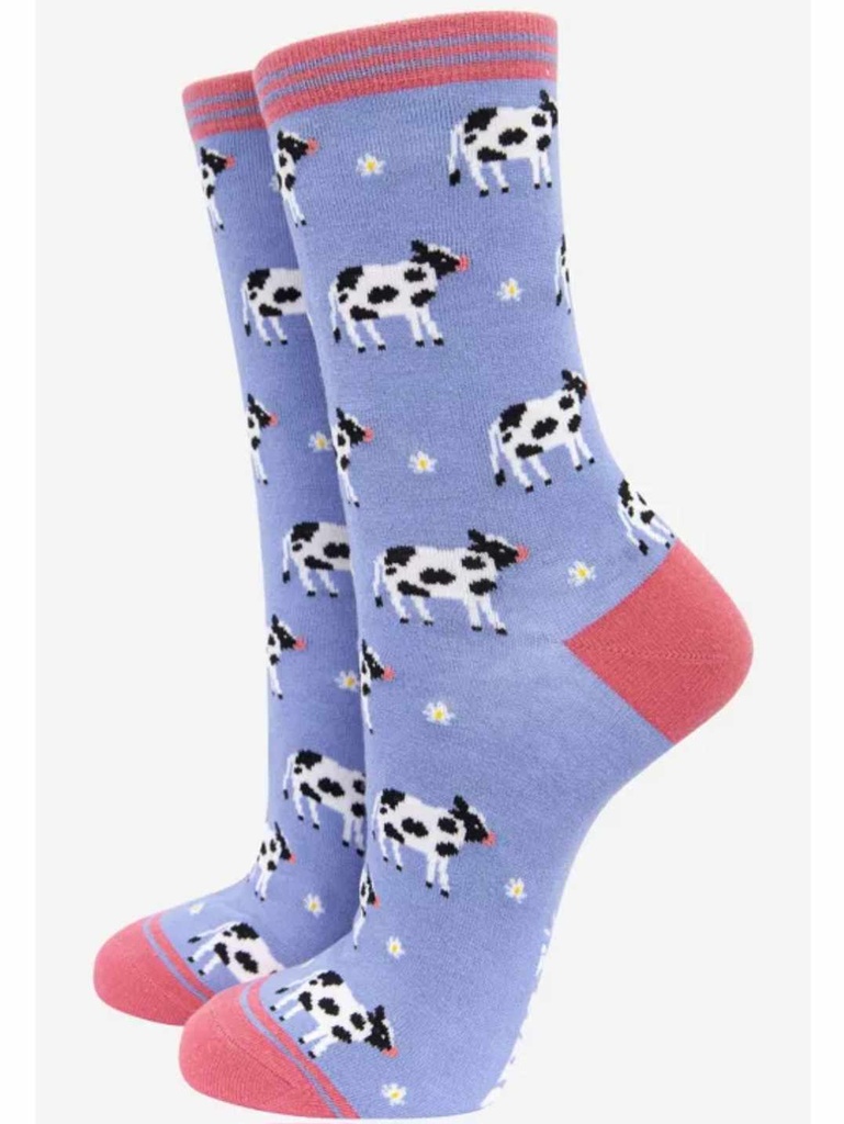 Chaussettes en bambou - Vaches