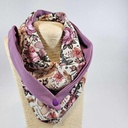 Mistigri - foulard enfant Fleurs