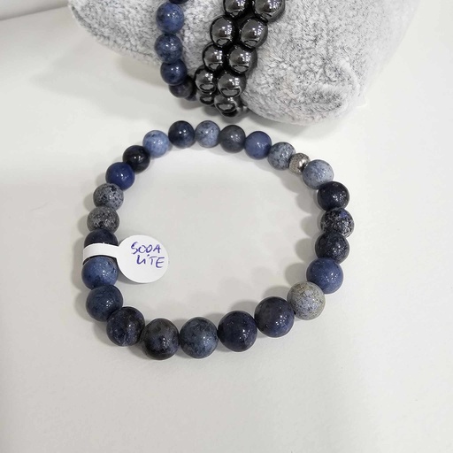 Bracelet Homme en Sodalite