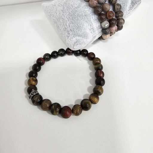 Bracelet Homme en bois foncé